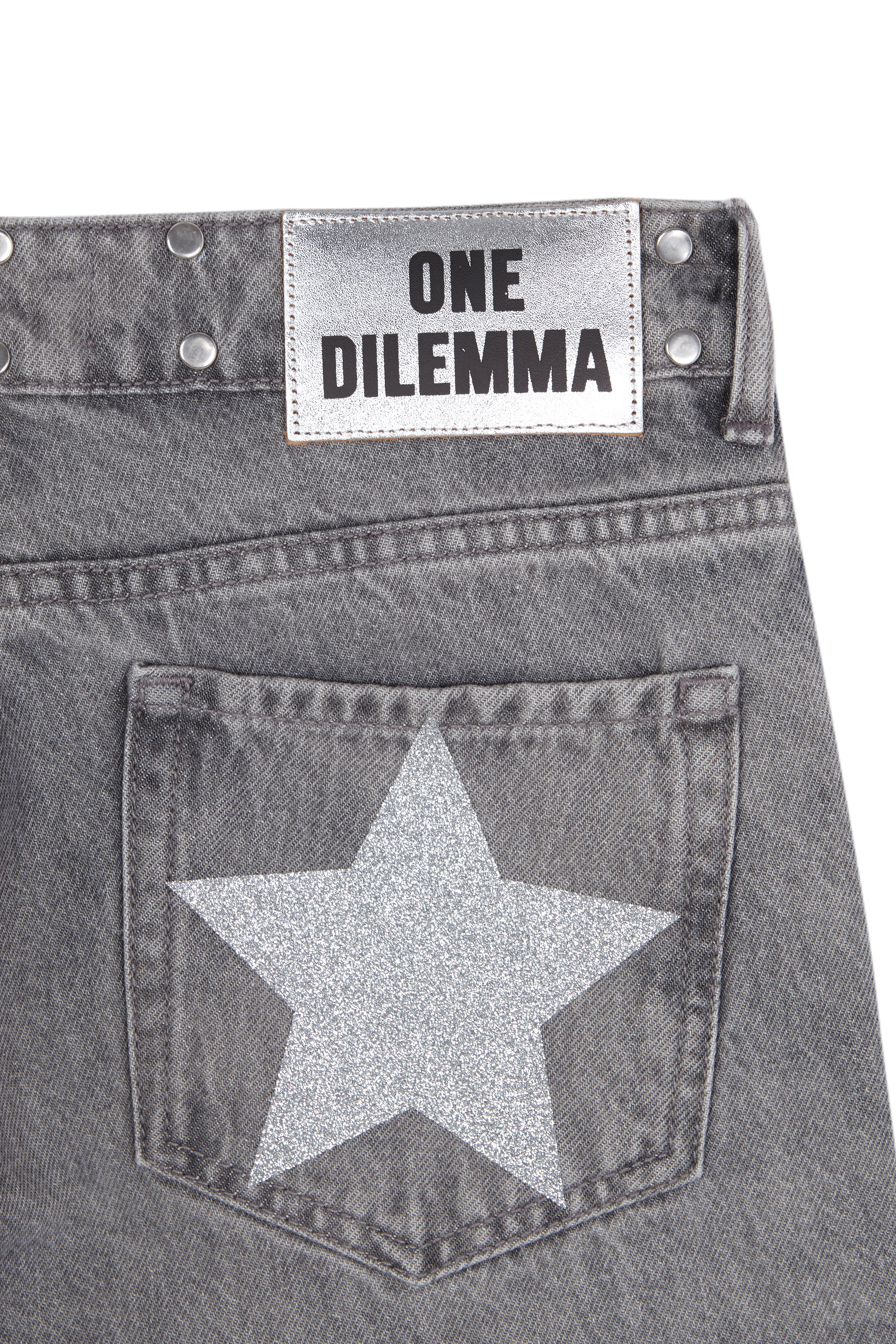 GREY JEANS SHINY STAR - Image 3