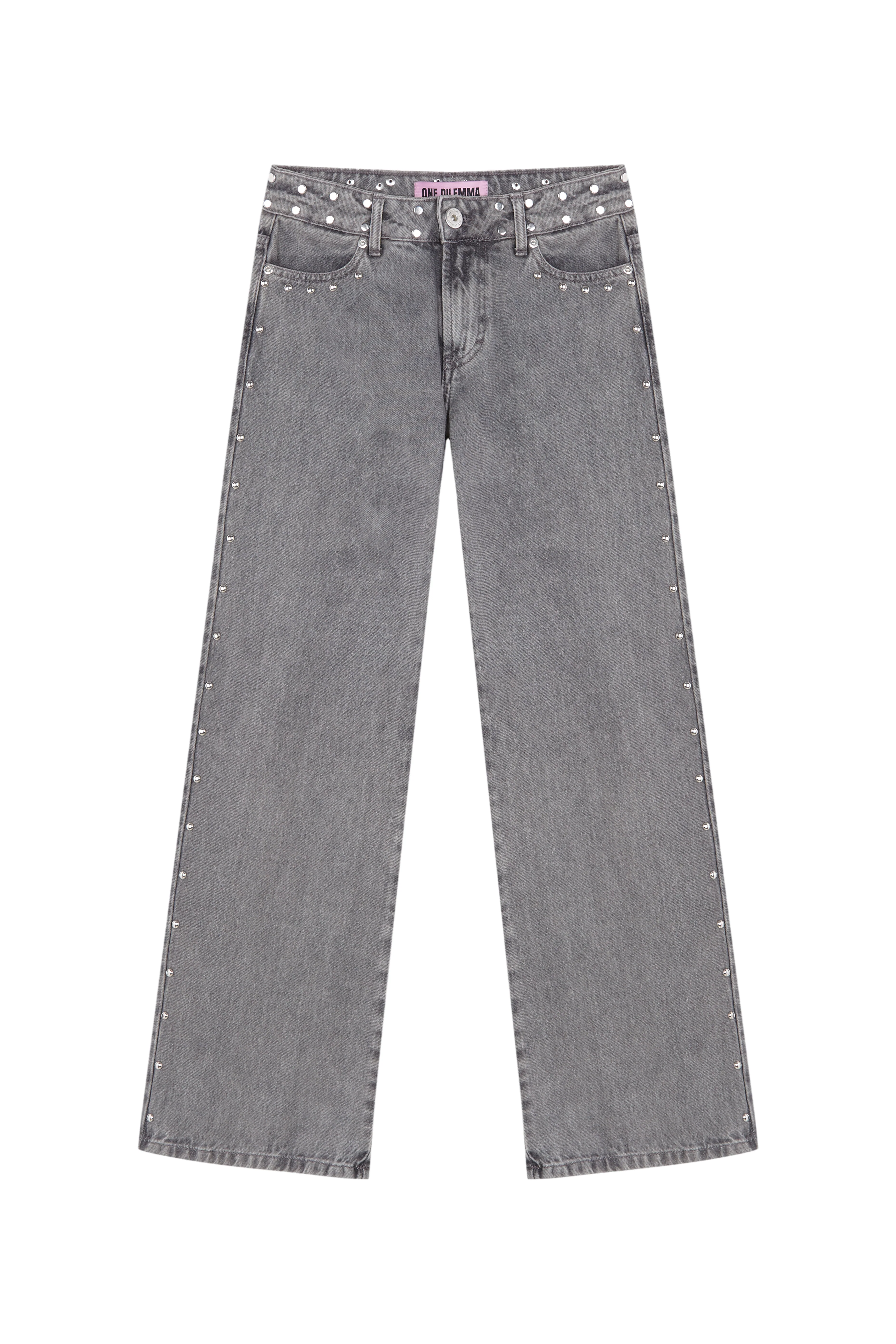 GREY JEANS PINK STAR - Image 4