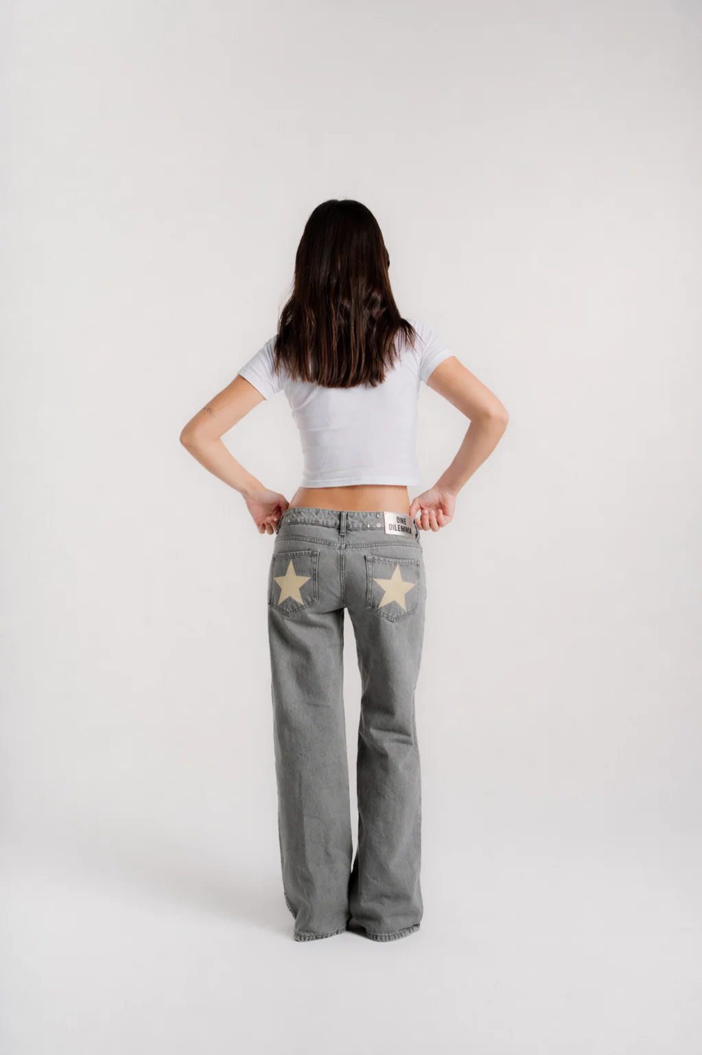 GREY JEANS YELLOW STAR - Image 5