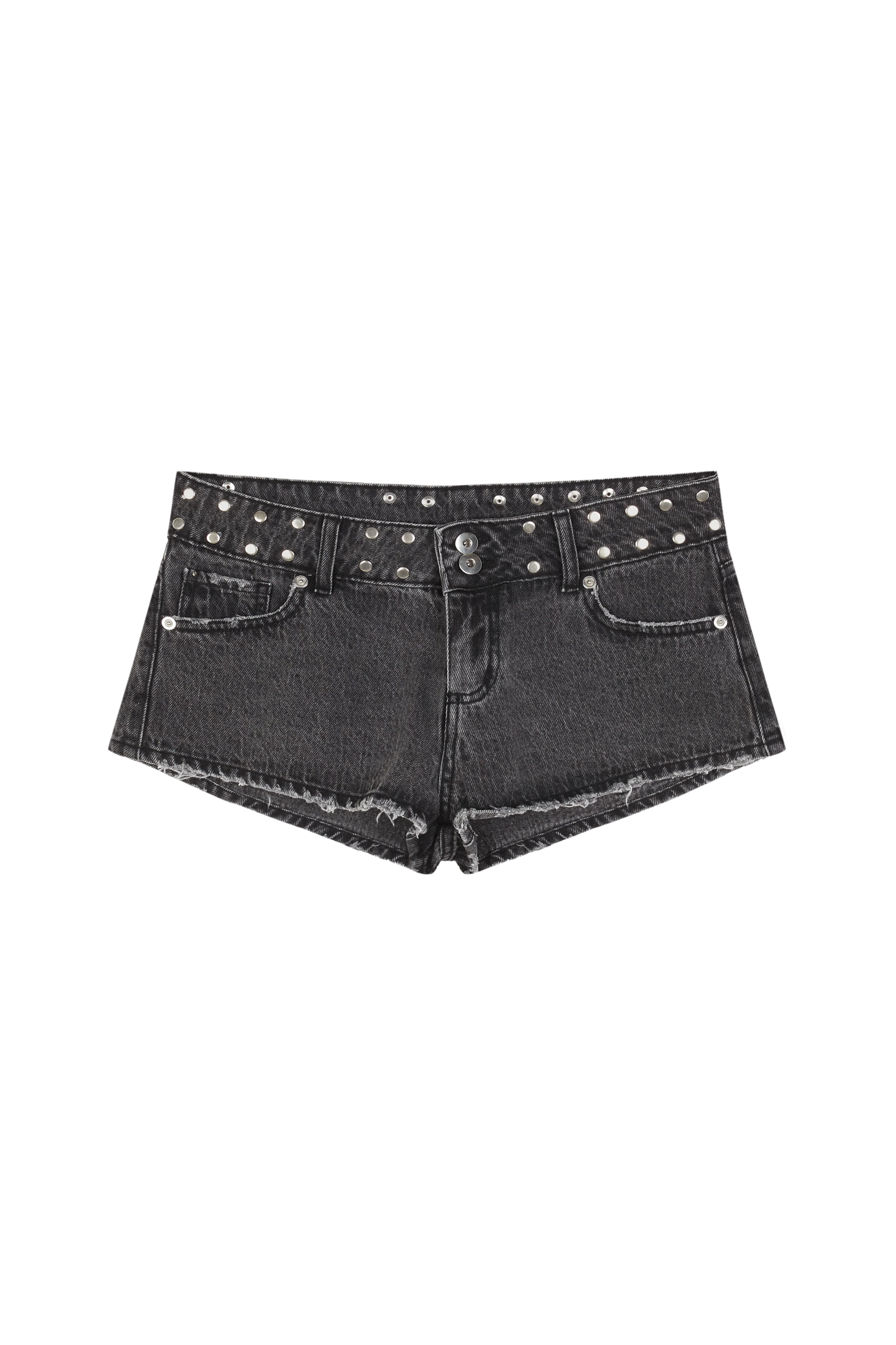 Mini-short black shiny stars - Image 3