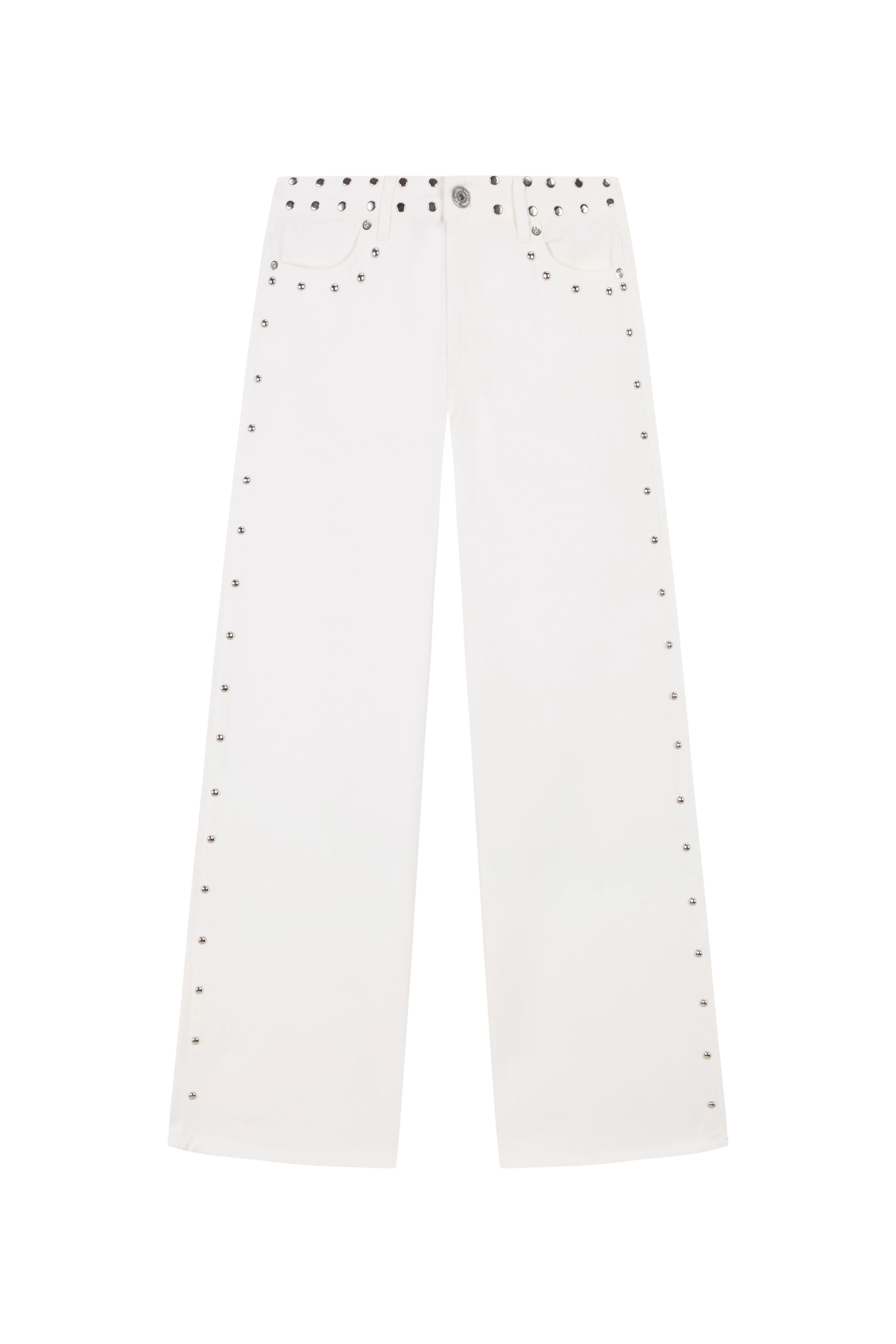 WHITE JEANS BROWN STAR - Image 5