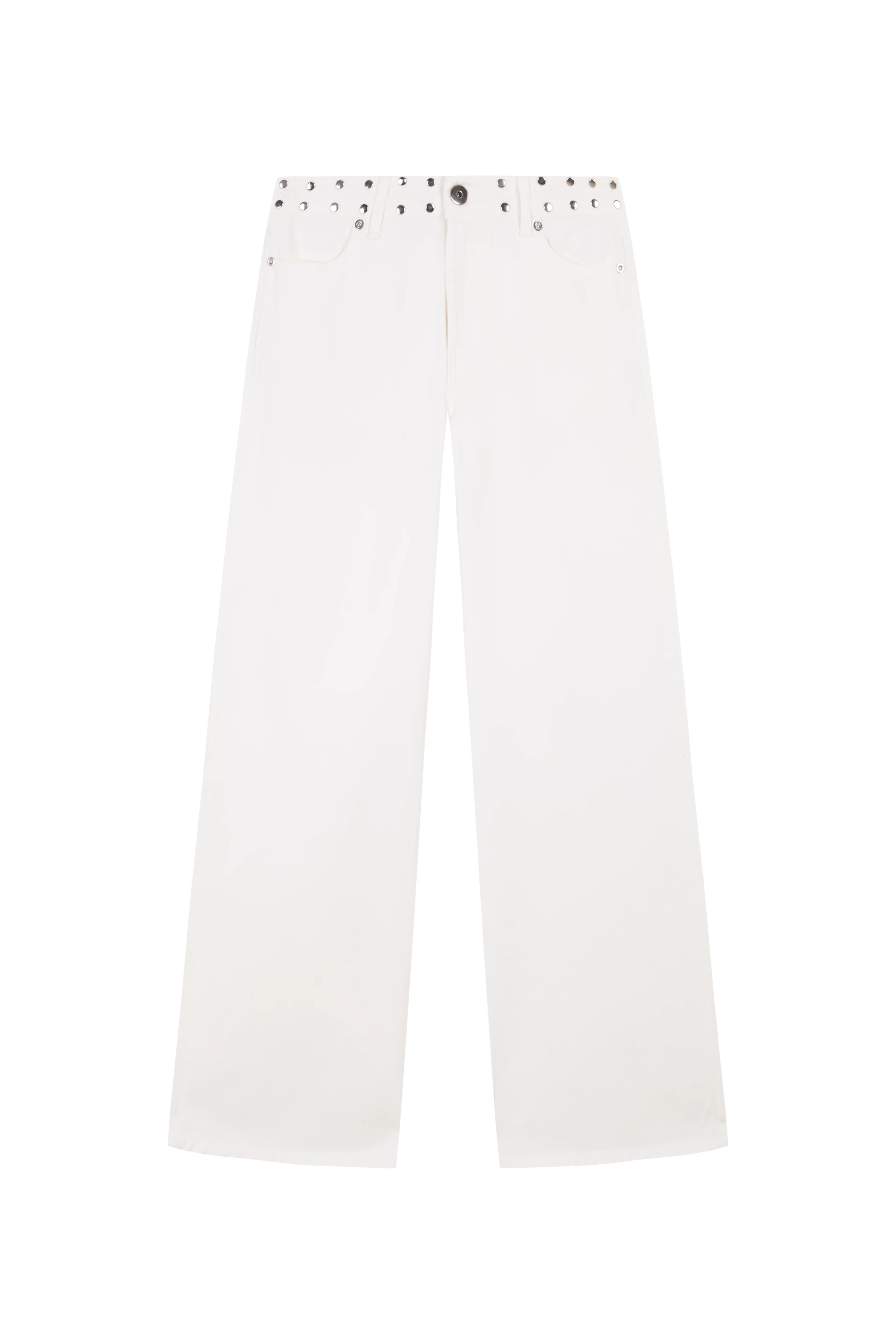 WHITE JEANS BROWN STAR - Image 6